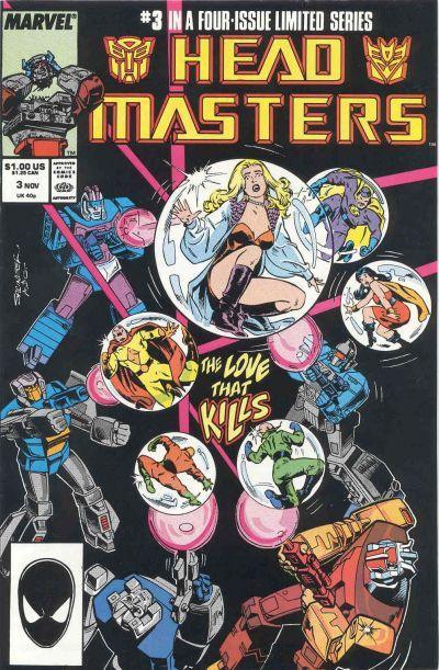 TRANSFORMERS HEADMASTERS #3 - Kings Comics