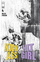 KICK-ASS VS HIT-GIRL #4 CVR B B&W ROMITA JR