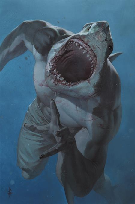 SUICIDE SQUAD KING SHARK #1 CVR B RICCARDO FEDERICI CARD STOCK VAR - Kings Comics