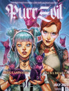 PURR EVIL / THIS ENDS TONIGHT DOUBLE SIDED FOLDED PROMO POSTER