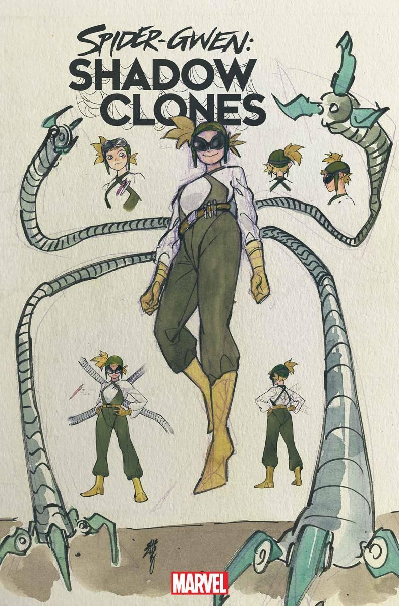 SPIDER-GWEN SHADOW CLONES (2023) #1 10 COPY INCV MOMOKO DESIGN VAR - Kings Comics
