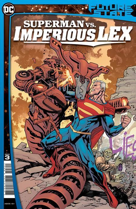 FUTURE STATE SUPERMAN VS IMPERIOUS LEX (2021) #3 CVR A YANICK PAQUETTE (VF)