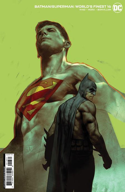 BATMAN SUPERMAN WORLDS FINEST (2022) #16 CVR E INC 1:25 BEN OLIVER CARD STOCK VAR