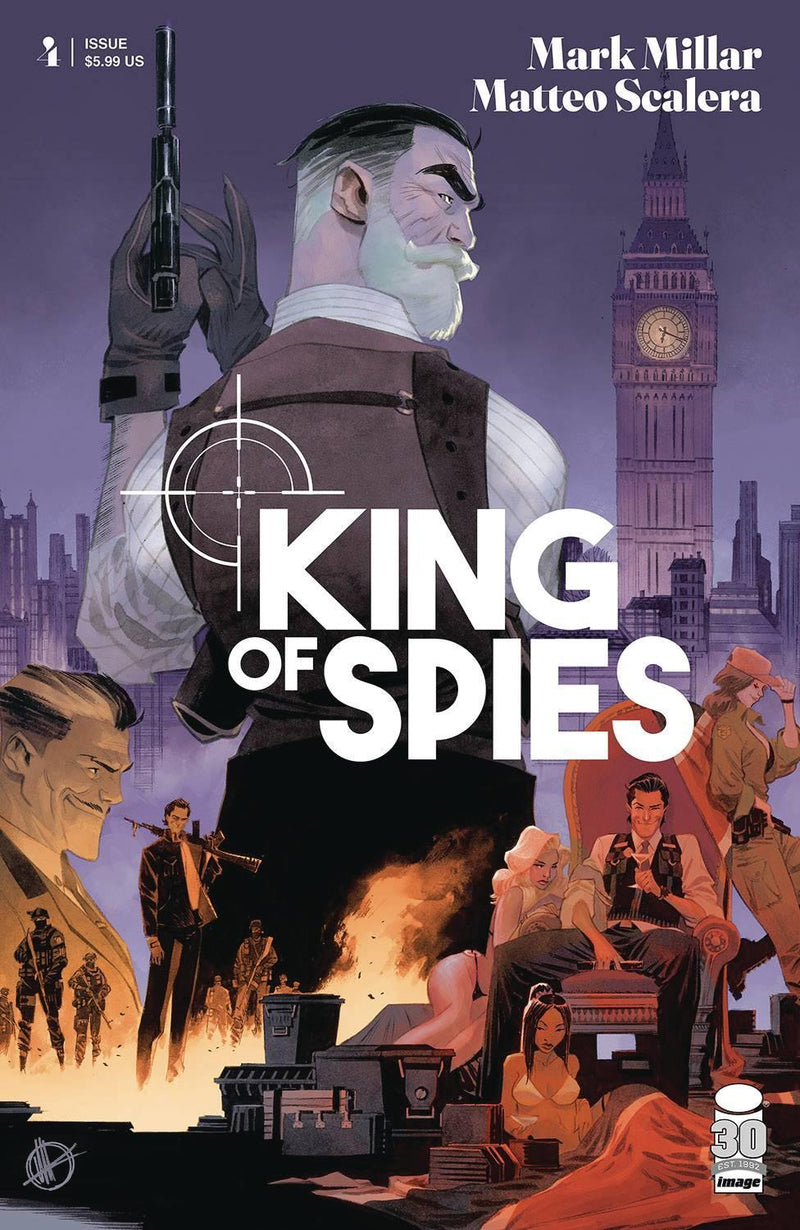 KING OF SPIES #4 CVR A SCALERA
