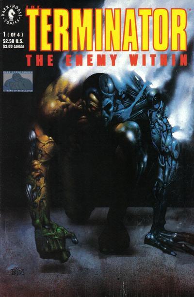 TERMINATOR THE ENEMY WITHIN (1991) - SET OF FOUR - Kings Comics