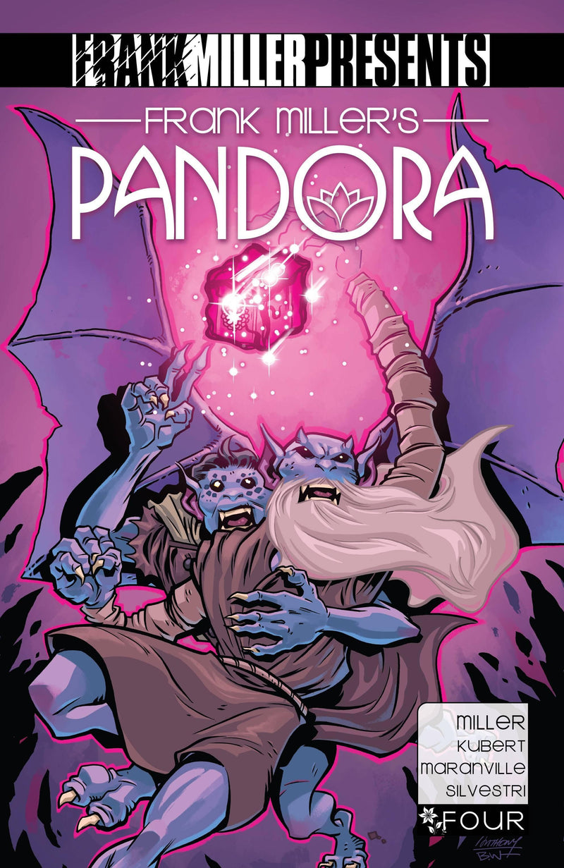 FRANK MILLERS PANDORA (2022) #4 CVR B ANTHONY MARQUES VAR