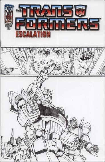 TRANSFORMERS ESCALATION #6 15 COPY SCHERWINSKI VAR CVR INCV