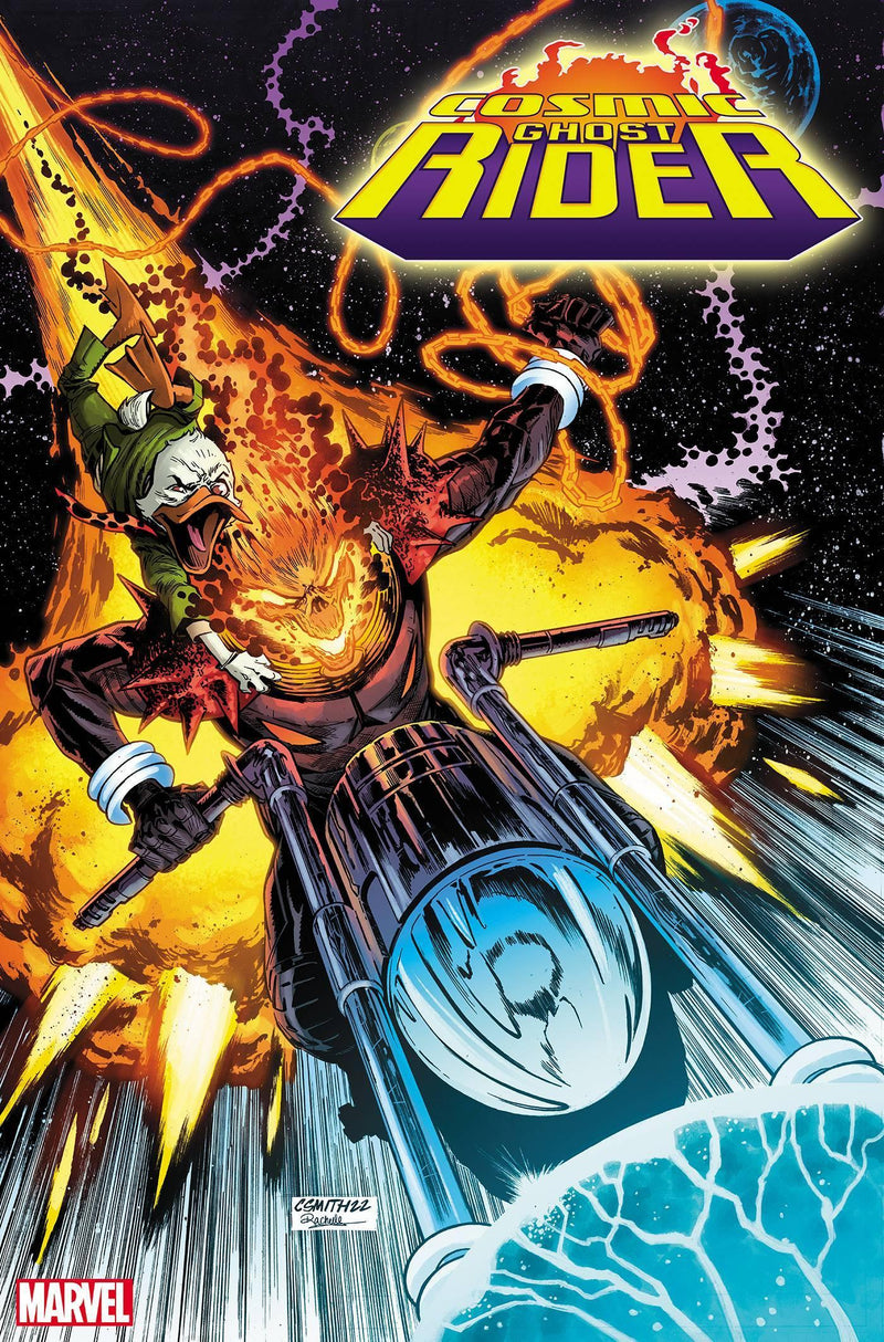 COSMIC GHOST RIDER VOL 2 #1 SMITH HOWARD THE DUCK VAR