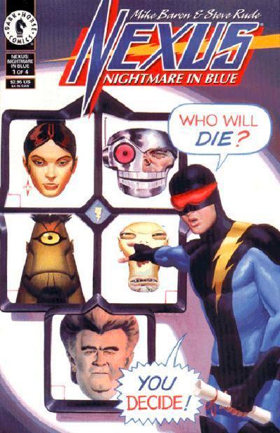 NEXUS NIGHTMARE IN BLUE (1997) - SET OF FOUR