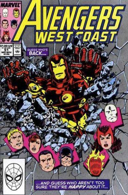 AVENGERS WEST COAST #51 - Kings Comics
