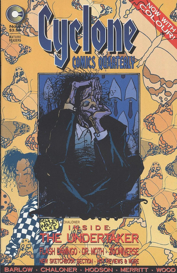 CYCLONE COMICS QUARTERLY (1993) #4 - SIGNED