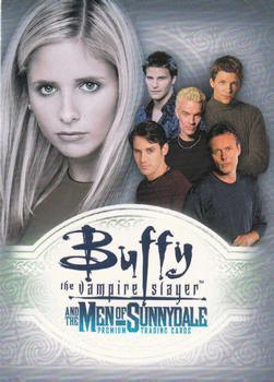 BUFFY THE VAMPIRE SLAYER MEN OF SUNNYDALE BASE CARD SET