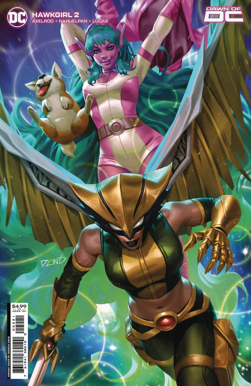 HAWKGIRL VOL 2 (2023) #2 CVR B DERRICK CHEW CARD STOCK VAR
