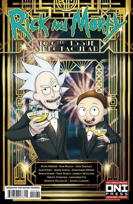 RICK AND MORTY #100 CVR C JULIETA COLAS VAR