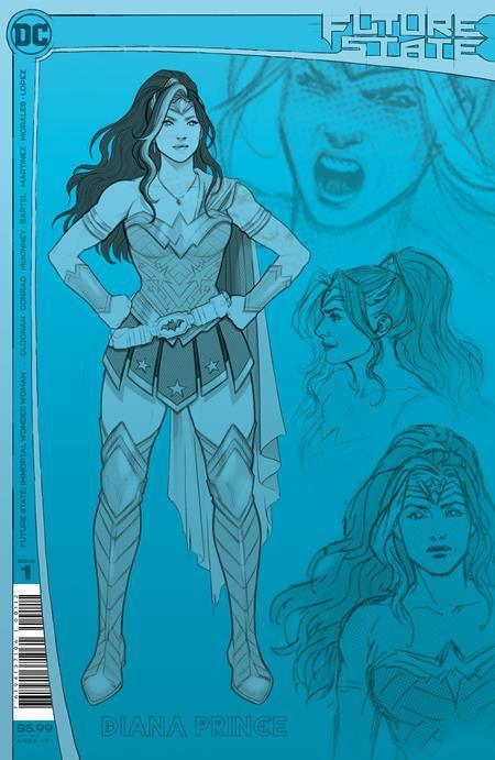 FUTURE STATE IMMORTAL WONDER WOMAN (2021) #1 SECOND PRINTING