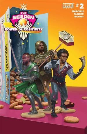 WWE NEW DAY POWER OF POSITIVITY #2 CVR B RAHZZAH