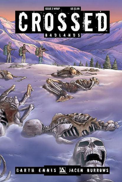 CROSSED BADLANDS #2 WRAP VARIANT COVER