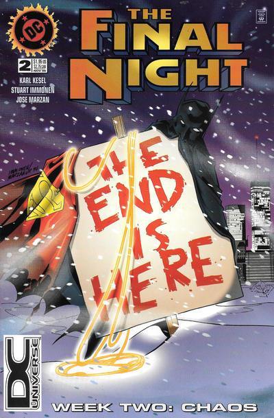THE FINAL NIGHT #2 DC UNIVERSE LOGO (VG/FN)