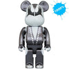 KISS DEMON CHROME 100% & 400% BEARBRICK 2PK