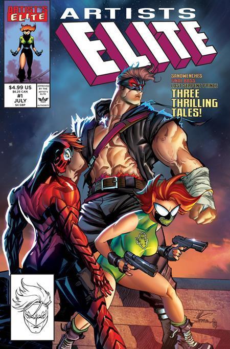 ARTISTS ELITE PRESENTS #1 CVR A VARIOUS HOMAGE - Kings Comics