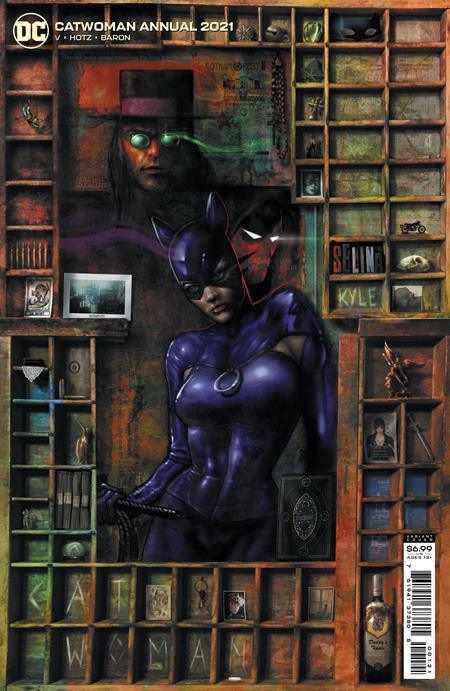 CATWOMAN (2018) ANNUAL #2 CVR B LIAM SHARP CARD STOCK VAR