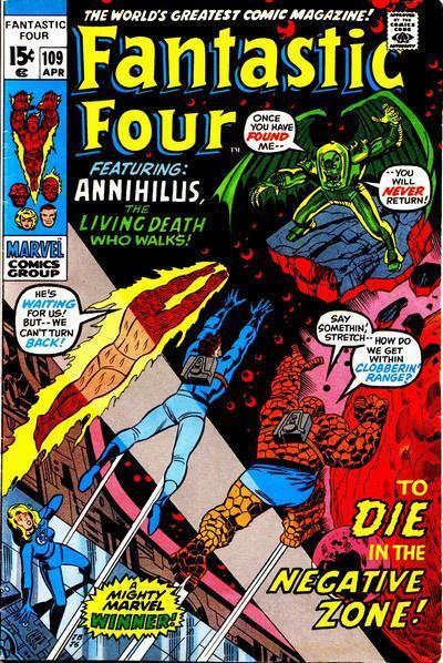 FANTASTIC FOUR #109 (VF) - Kings Comics