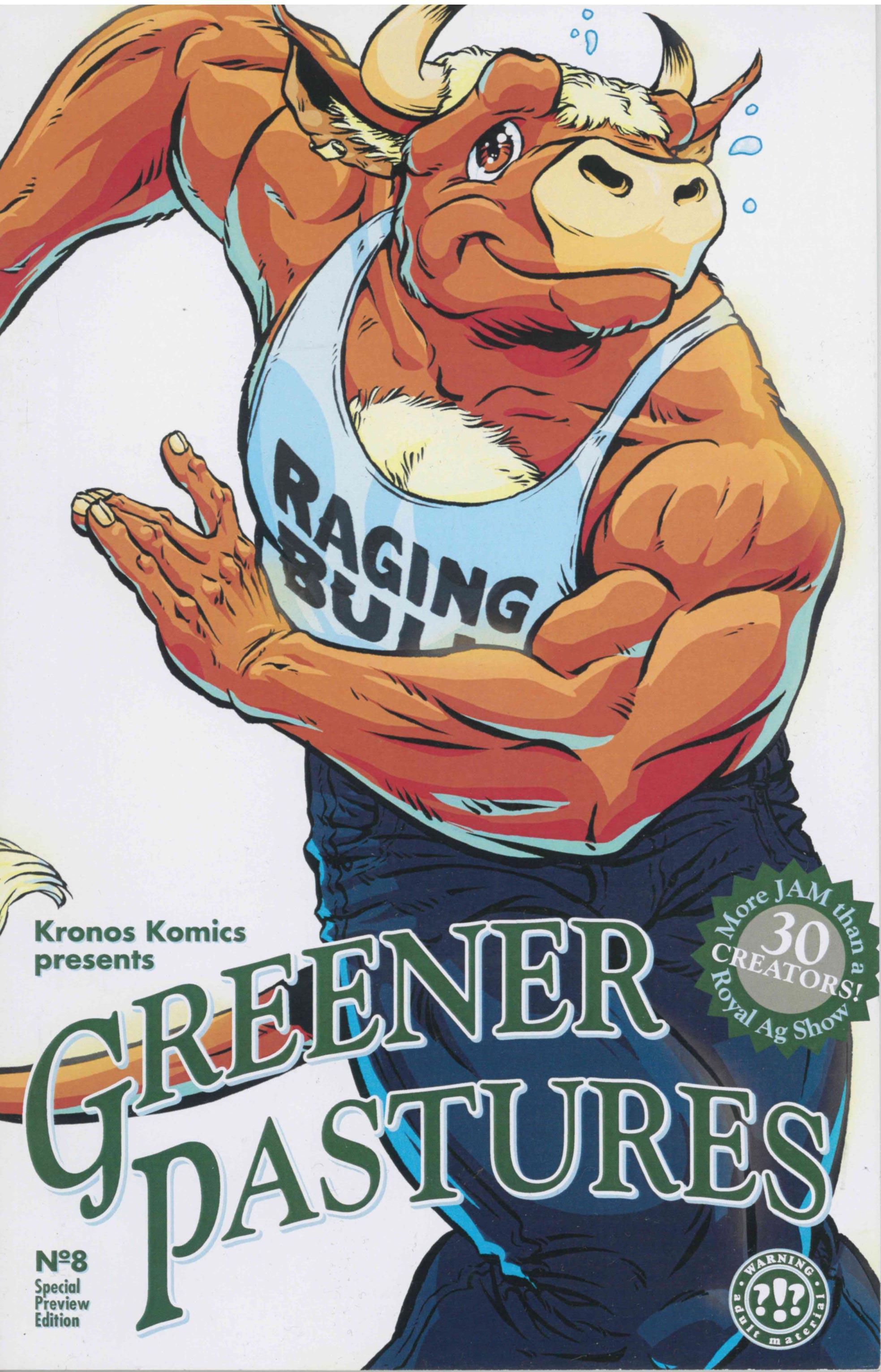 GREENER PASTURES (1996) #8 SPECIAL PREVIEW EDITION - SIGNED AND NUMBERED - Kings Comics