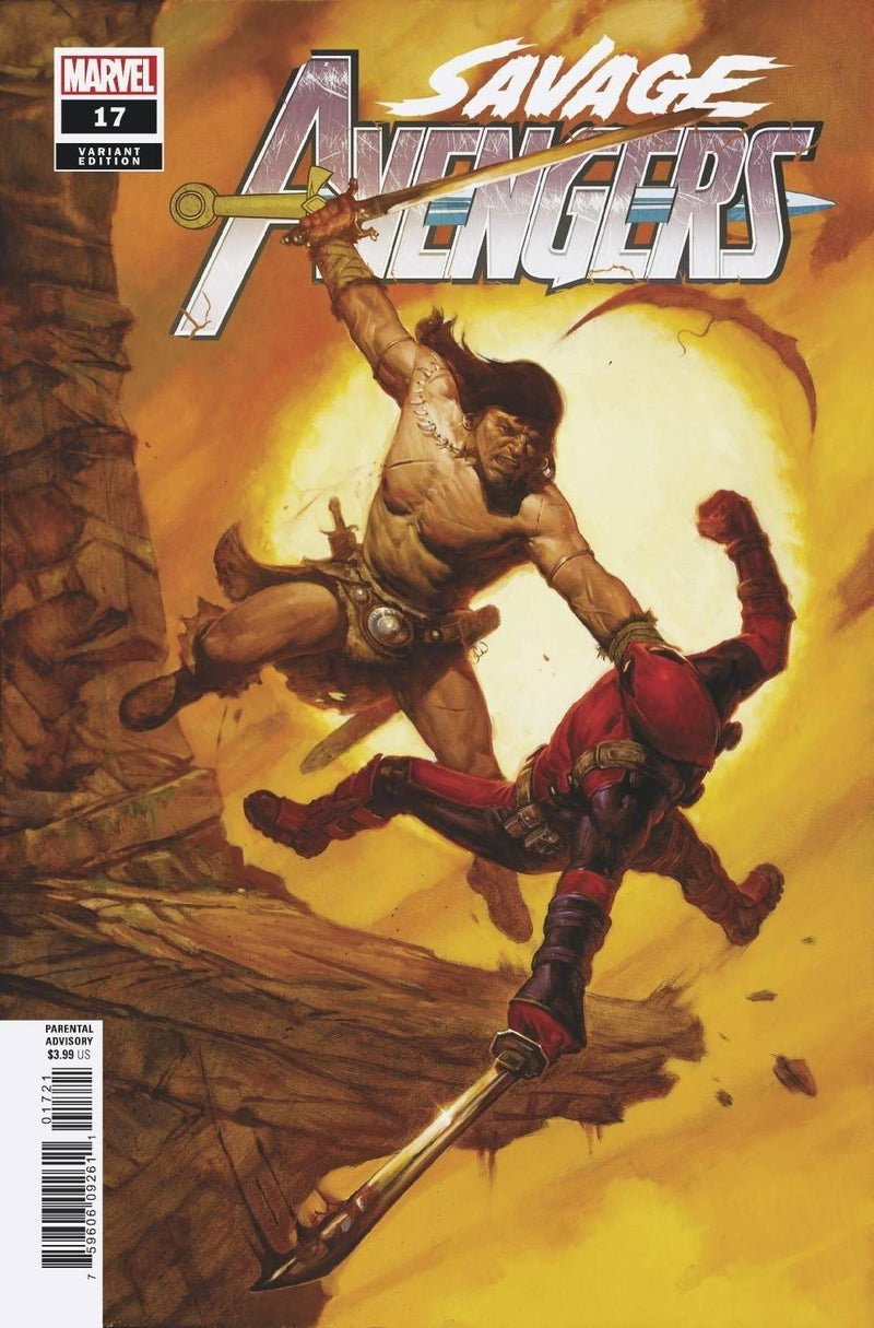 SAVAGE AVENGERS #17 KIB GIST VAR
