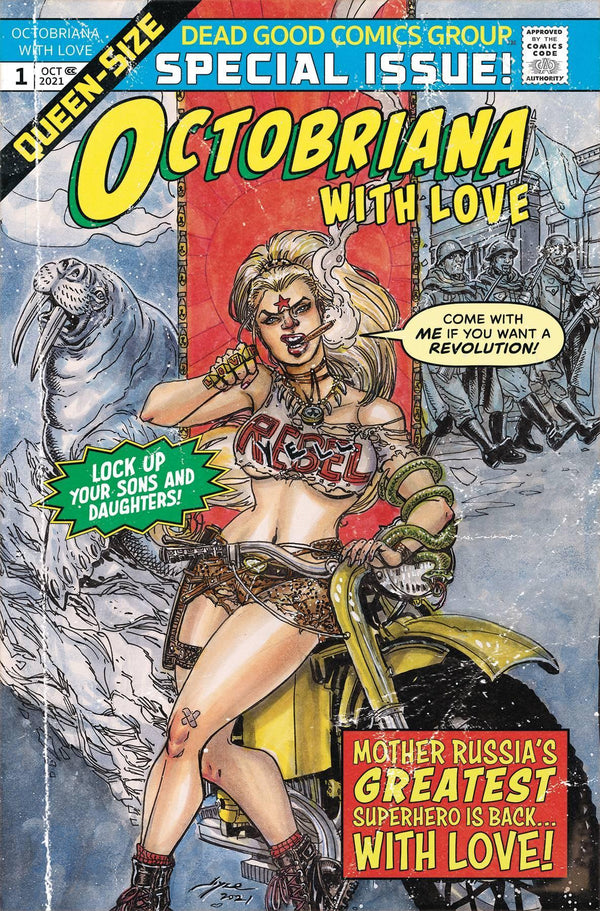 OCTOBRIANA WITH LOVE #1 (ONE-SHOT) CVR B JOYCE CHIN