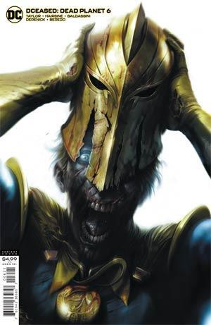 DCEASED DEAD PLANET #6 CVR B FRANCESCO MATTINA CARD STOCK VAR