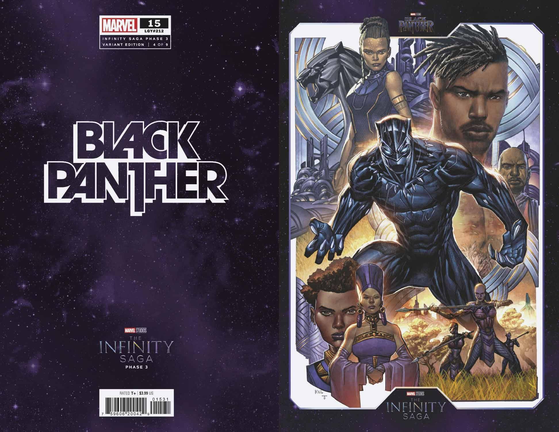 BLACK PANTHER VOL 8 #15 LASHLEY INFINITY SAGA PHASE 3 VAR - Kings Comics
