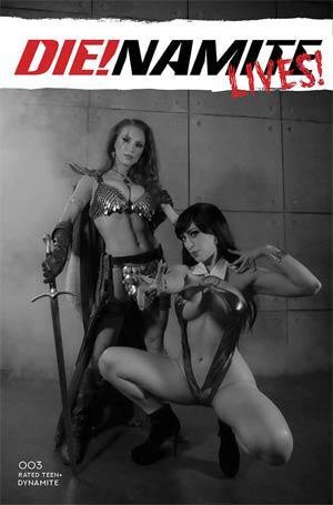 DIE!NAMITE LIVES #3 CVR I 30 COPY INCV COSPLAY B&W (HAS FAULT SEE NOTES)