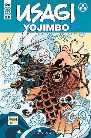 USAGI YOJIMBO VOL 4 #22 CVR A SAKAI - Kings Comics