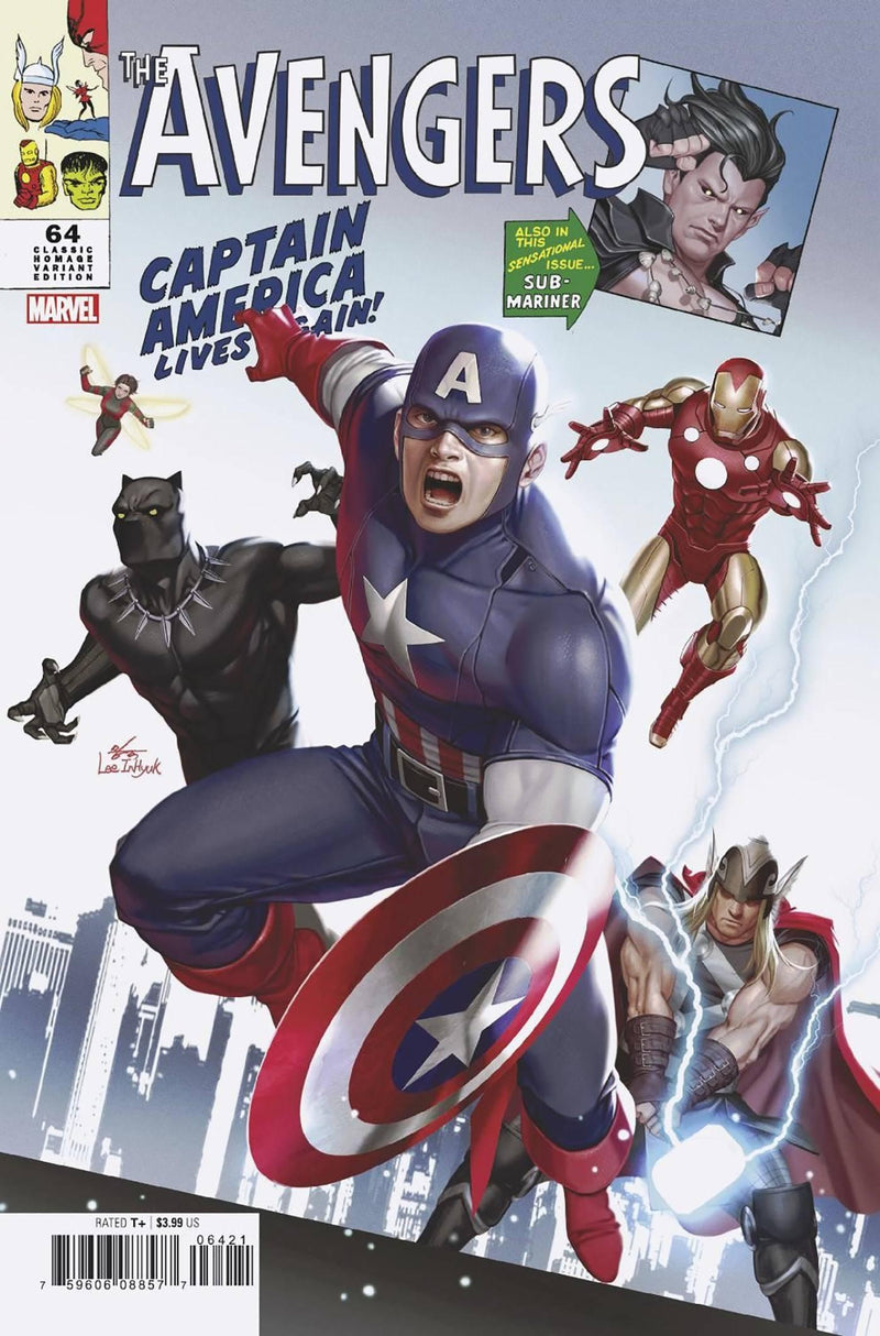 AVENGERS VOL 7 #64 INHYUK LEE CLASSIC HOMAGE VAR
