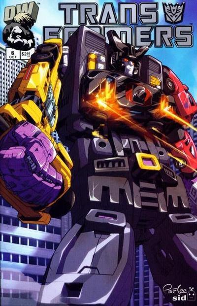 TRANSFORMERS GENERATION ONE #6 DECEPTICONS CVR