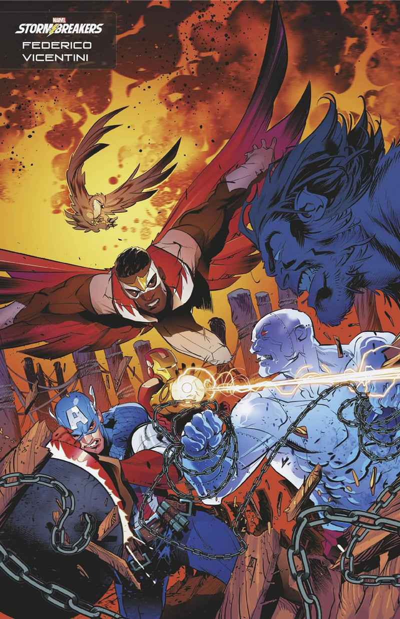 STORM VOL 4 (2023) #2 FEDERICO VICETINI STORMBREAKER VAR