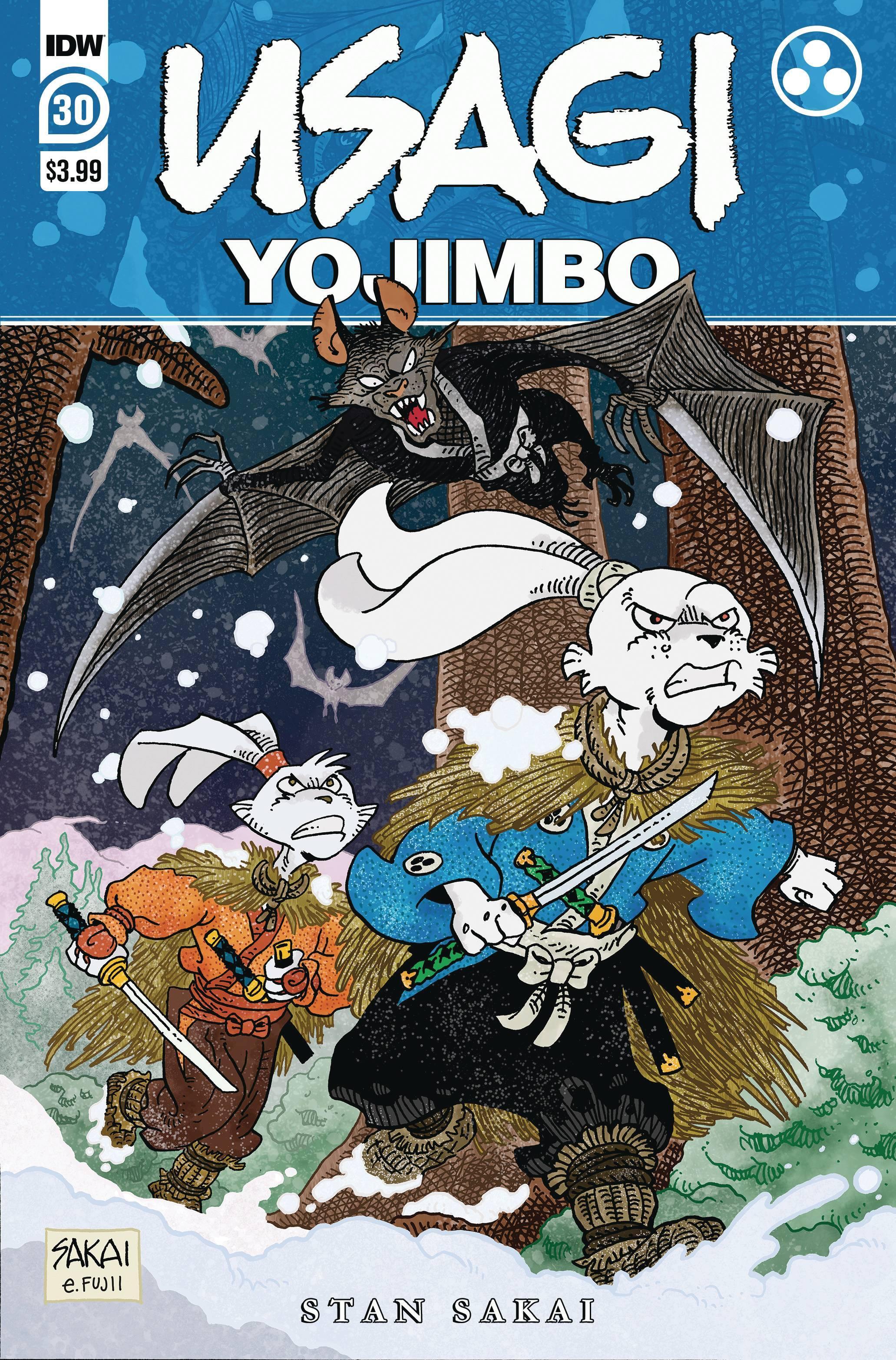 USAGI YOJIMBO VOL 4 #30 CVR A SAKAI - Kings Comics