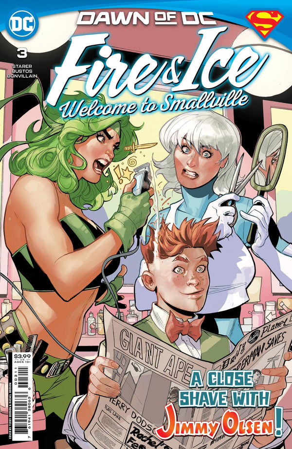 FIRE & ICE WELCOME TO SMALLVILLE (2023) #3 CVR A TERRY DODSON