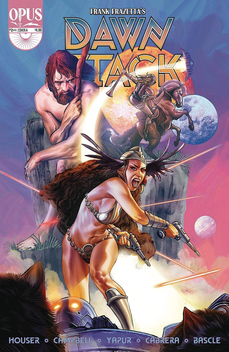 FRANK FRAZETTAS DAWN ATTACK #2 CVR A CASAS