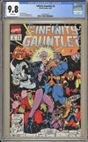 CGC INFINITY GAUNTLET SET OF 6 (#1,#2,#3,#4,#6 - 9.8   #5 - 9.6) - SLIGHT FADING #1