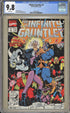 CGC INFINITY GAUNTLET SET OF 6 (#1,#2,#3,#4,#6 - 9.8 #5 - 9.6) - SLIGHT FADING #1 - Kings Comics