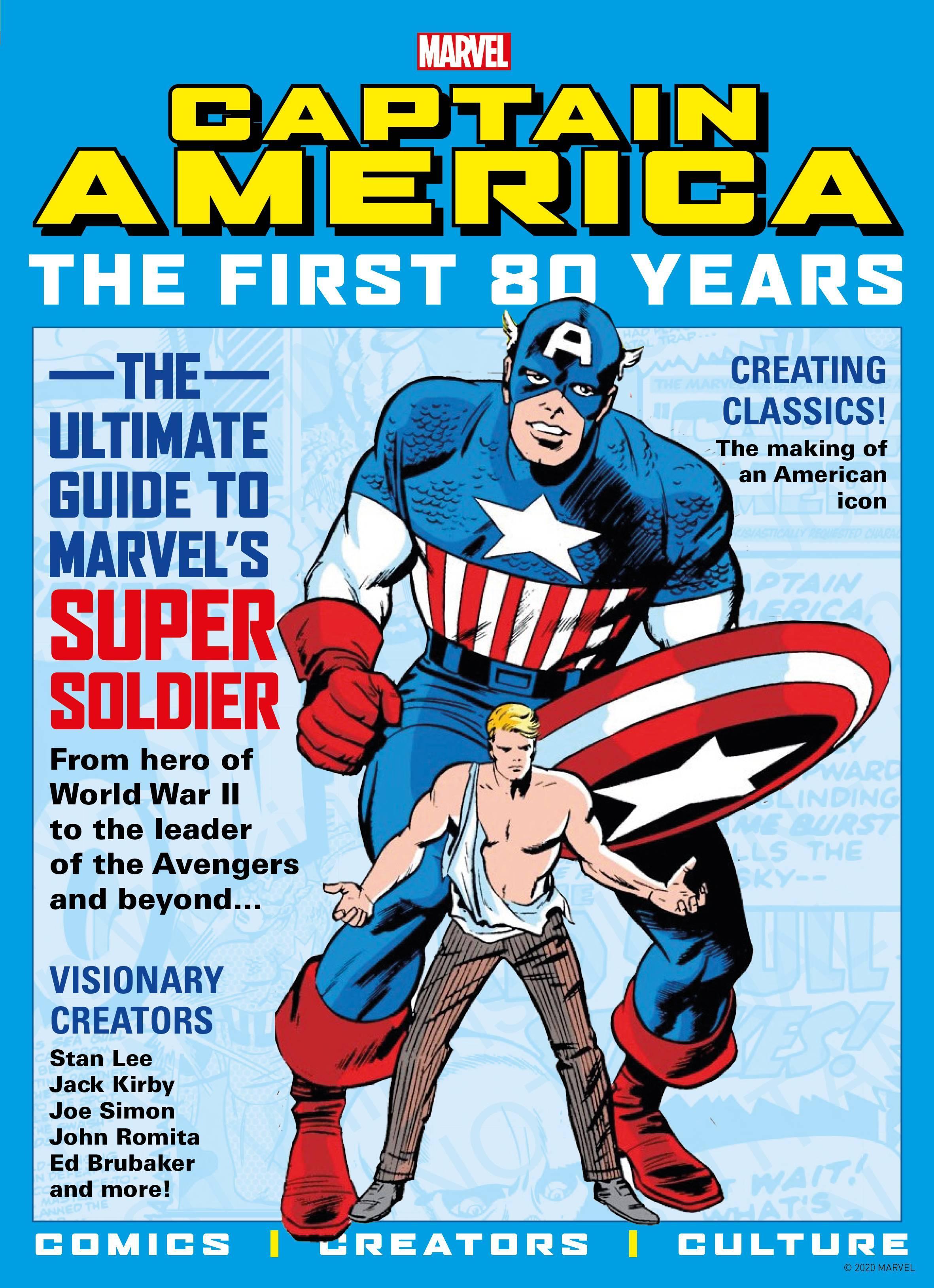 CAPTAIN AMERICA FIRST 80 YEARS SC NEWSSTAND - Kings Comics