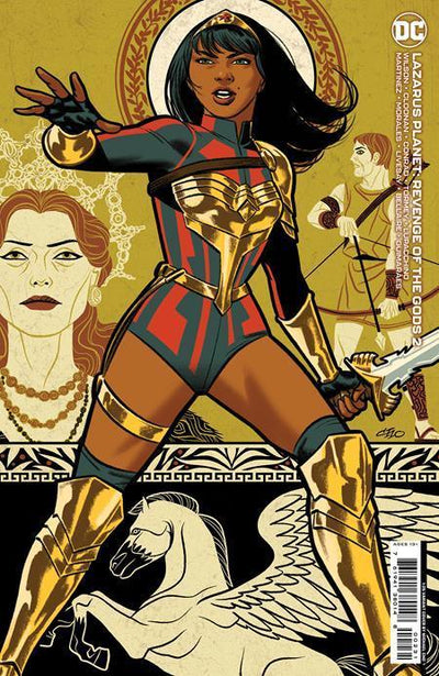 LAZARUS PLANET REVENGE OF THE GODS #2 CVR C INC 1:25 MICHAEL CHO CARD STOCK VAR