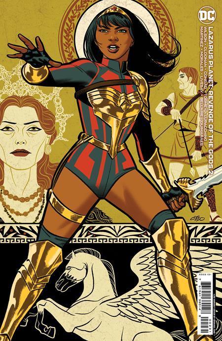 LAZARUS PLANET REVENGE OF THE GODS #2 CVR C INC 1:25 MICHAEL CHO CARD STOCK VAR
