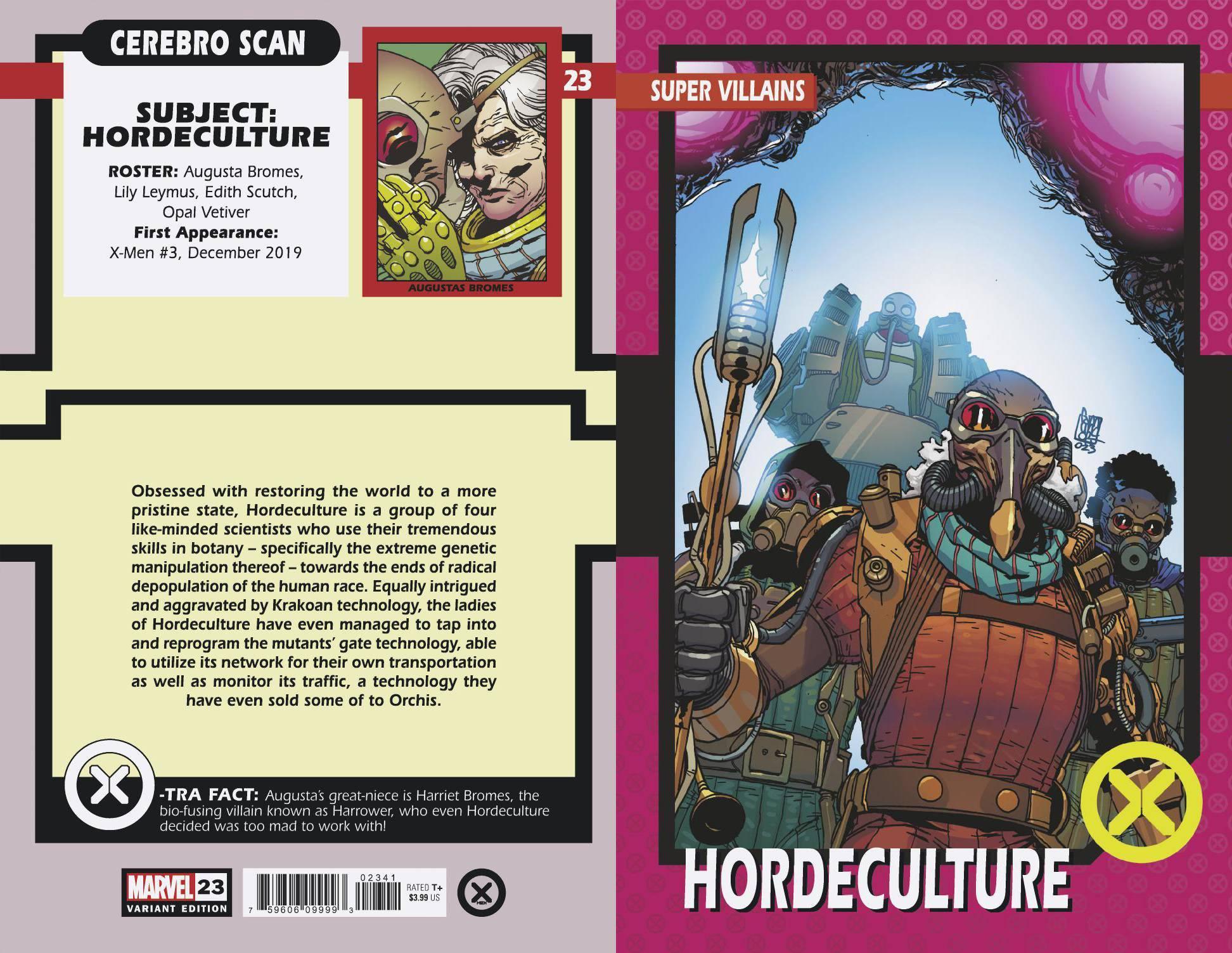 X-MEN VOL 6 (2021) #23 GIUSEPPE CAMUNCOLI TRADING CARD VAR - Kings Comics