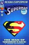 REIGN OF THE SUPERMEN (1993) DIE-CUT SET OF FOUR