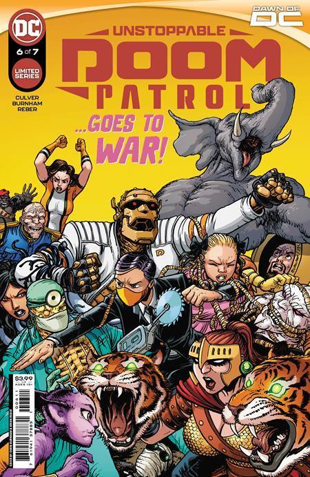 UNSTOPPABLE DOOM PATROL (2023) #6 CVR A CHRIS BURNHAM