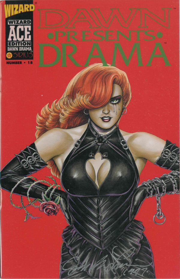 DAWN PRESENTS DRAMA (1997) WIZARD ACE EDITION #18 - SIGNED BY JOSEPH MICHAEL LINSNER