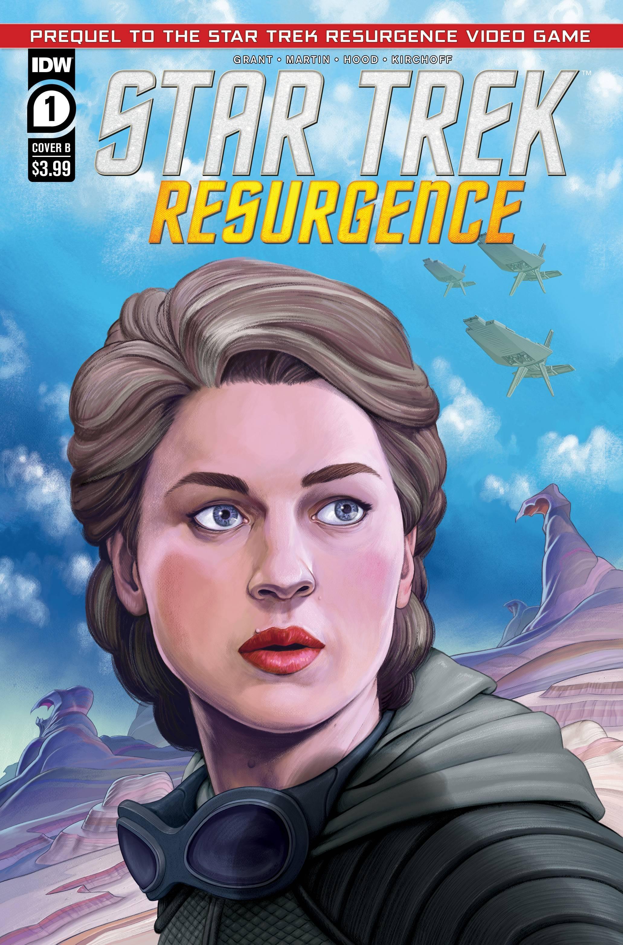 STAR TREK RESURGENCE #1 CVR B WARD - Kings Comics