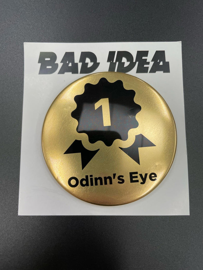 BAD IDEA GOLD FIRST CUSTOMER PROMO PIN - ODINNS EYE